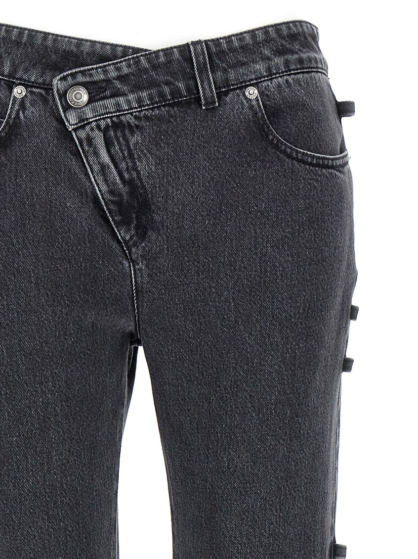Asymmetric Closure Jeans