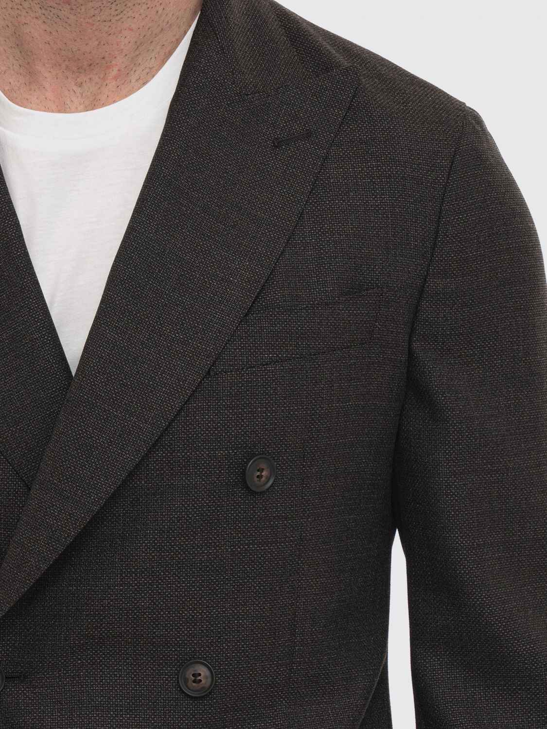 Blazer Men color Brown