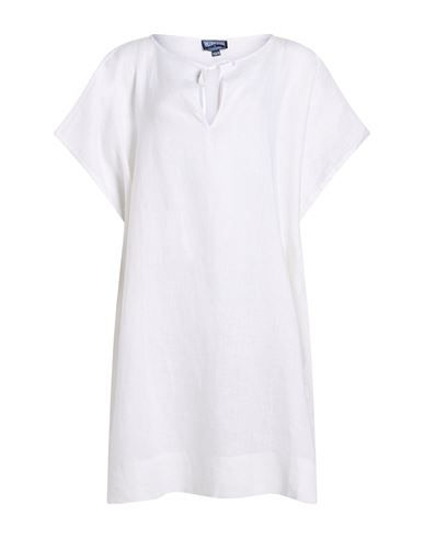 By Angelo Tarlazzi Woman Mini dress White Size M/L Linen