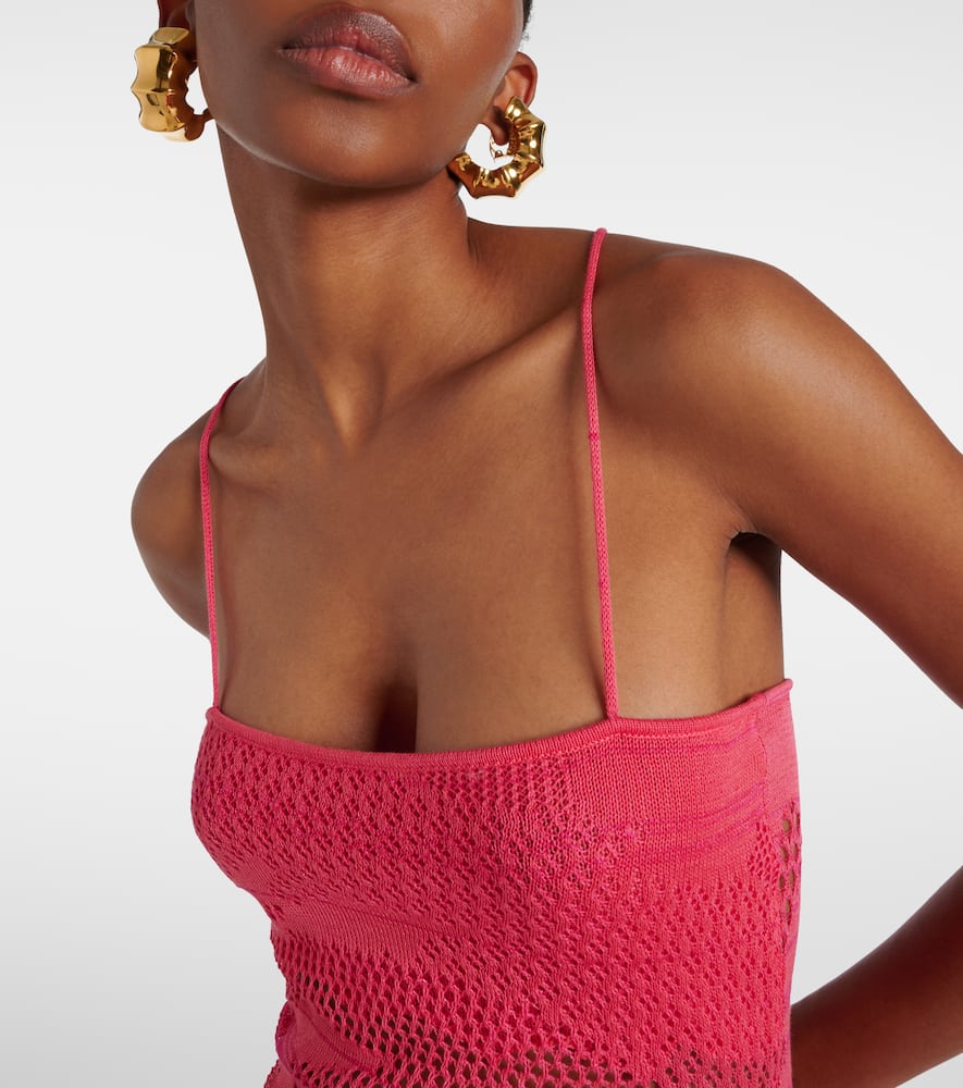 Alba knitted cotton top