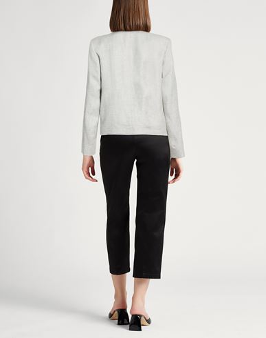 Easy Woman Blazer Light grey Size 4 Linen