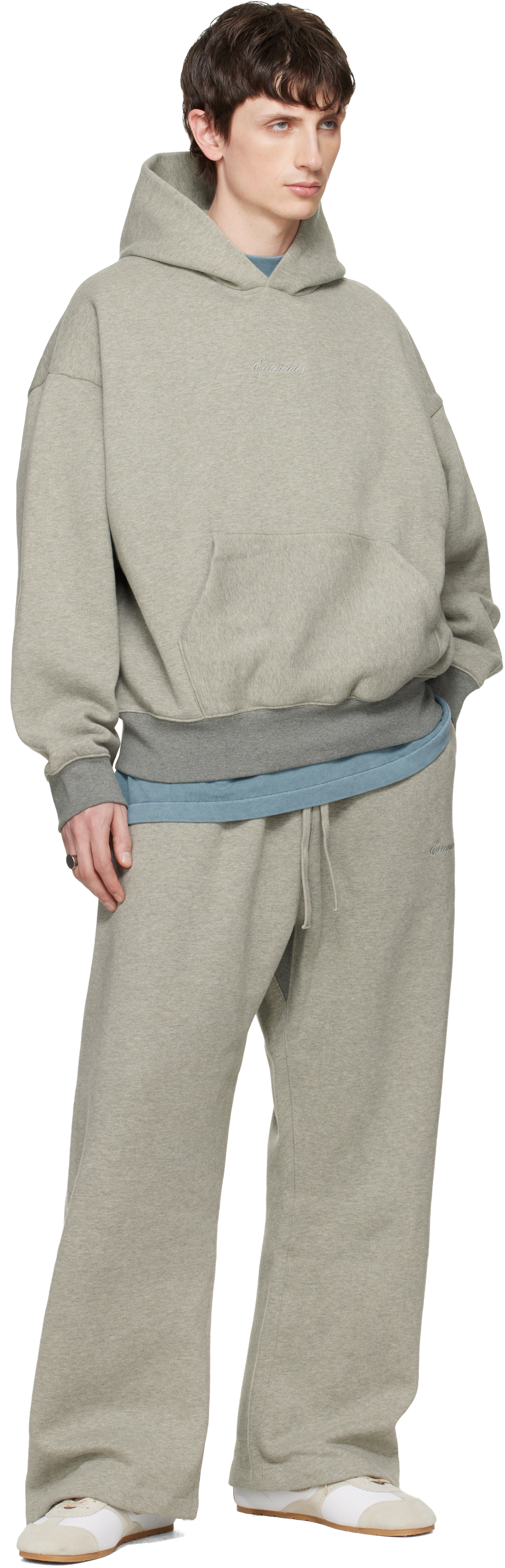 Gray Signature Classic Hoodie