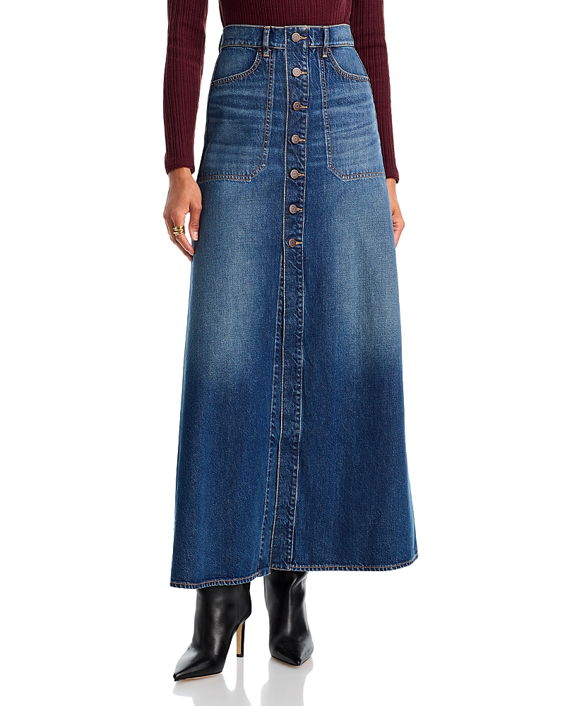 Hathaway Denim Maxi Skirt