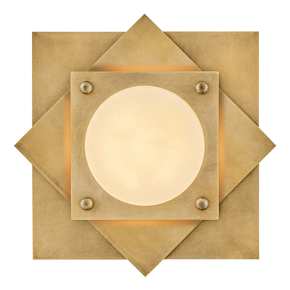 Heritage Brass LED Flush Mount from the Claude Collection