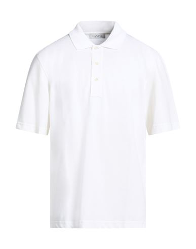 Man Polo shirt Off white Size XL Cotton