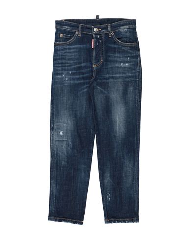 Kid Boy Jeans Blue Size 12 Cotton, Elastane