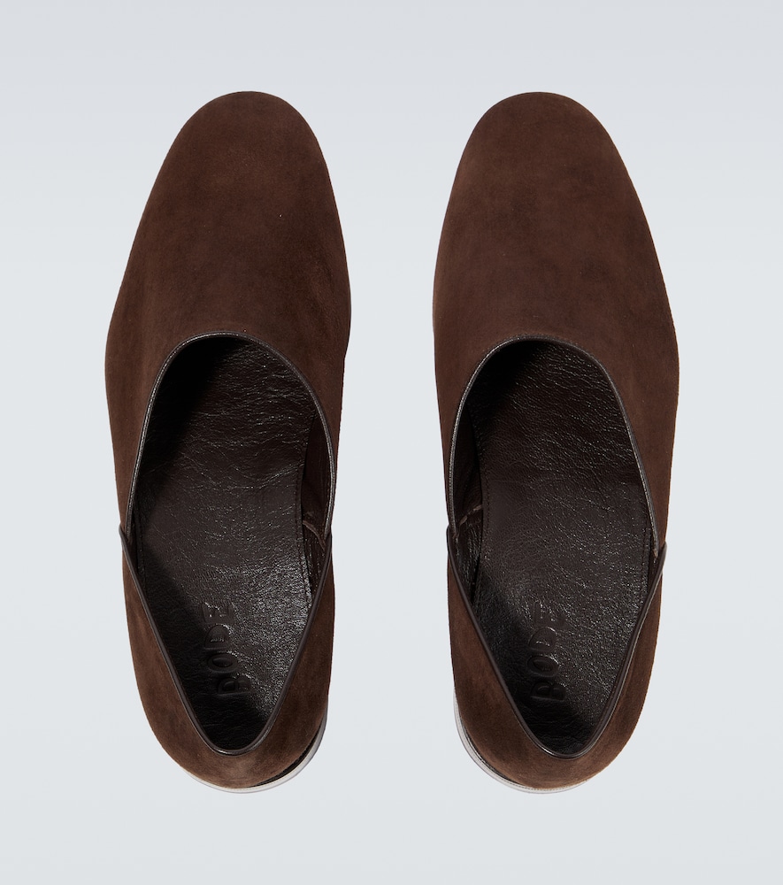 Bode House Shoe suede loafers