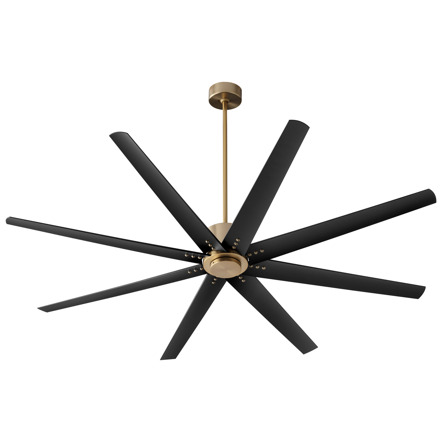 Aged Brass 72"Ceiling Fan from the Fleet Collection