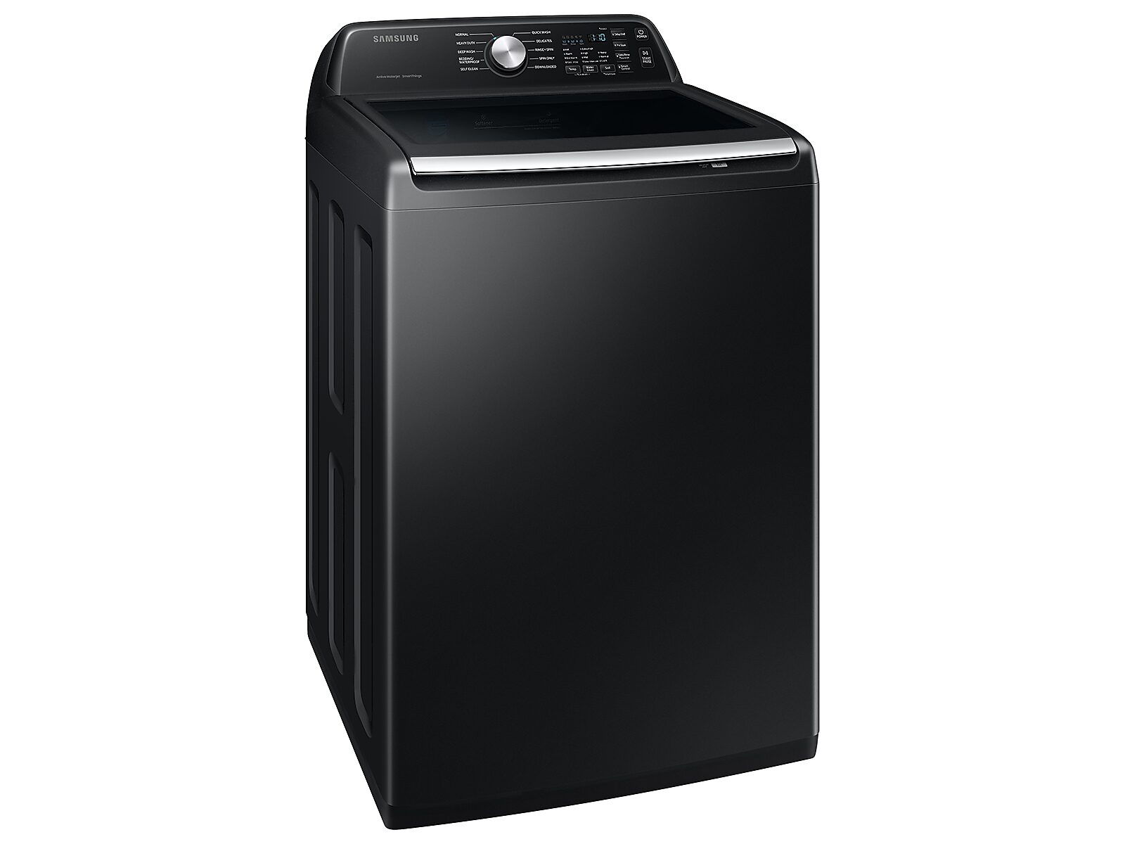 4.6 cu. ft. Large Capacity Smart Top Load Washer with ActiveWave™ Agitator and Active WaterJet in Brushed Black(WA46CG3505AVA4)