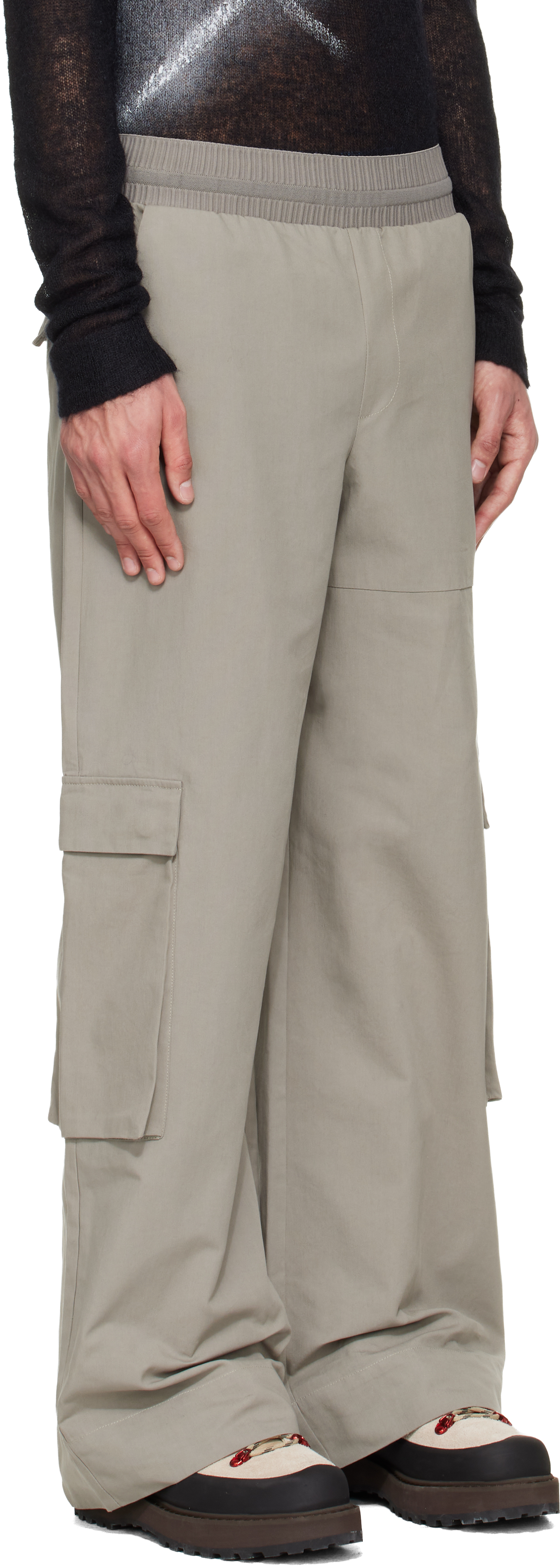 Green Pulsar Cargo Pants
