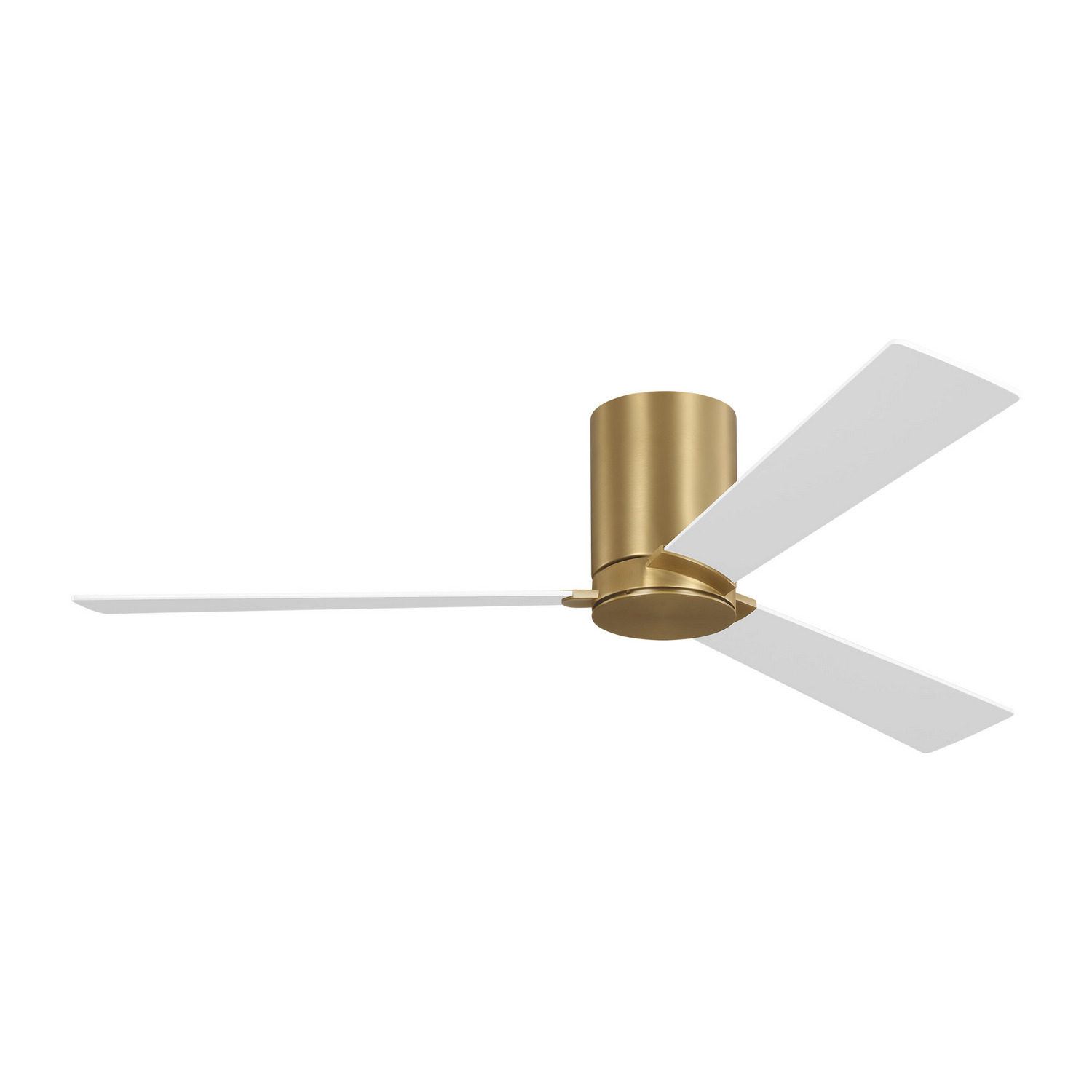 Burnished Brass 52" Ceiling Fan from the Rozzen 52 Hugger Collection