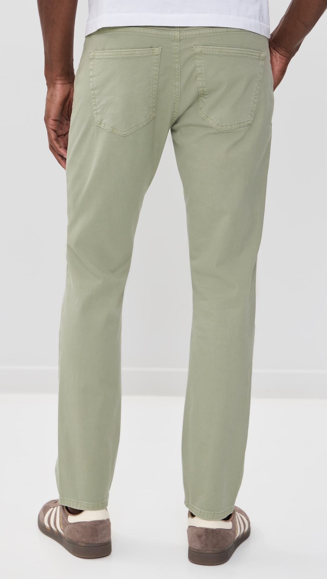 Ams Slim Twill Pants Fossil