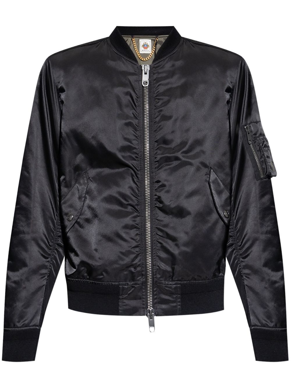 Adrien Brody bomber jacket - Black