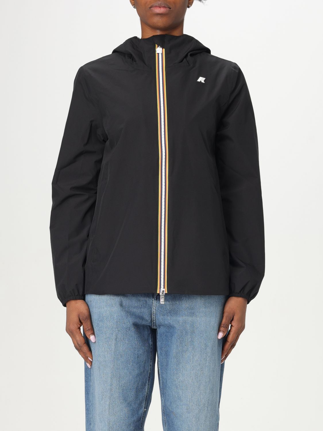 Coat K-WAY Woman color Black