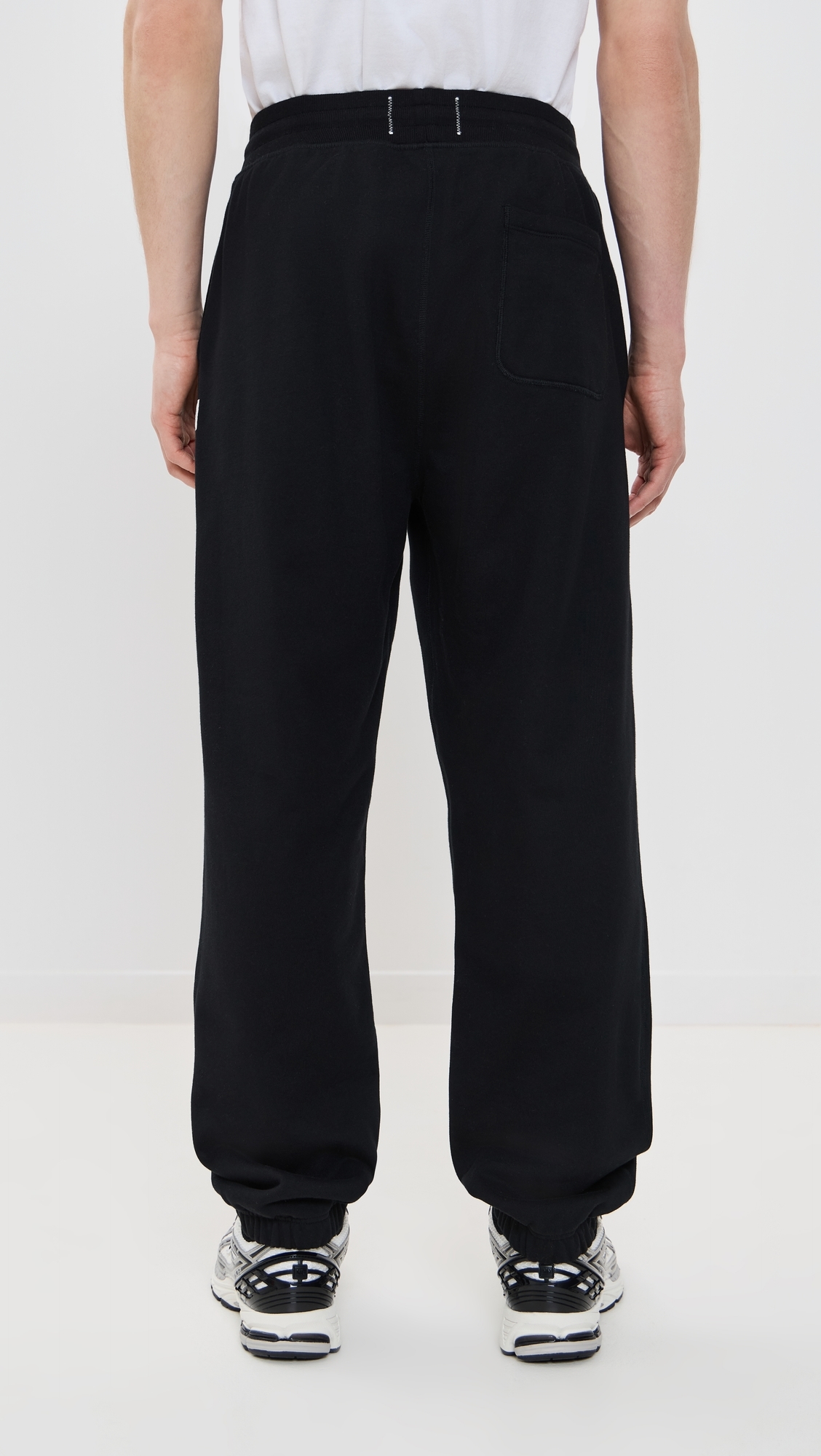 Reigning Champ Mid-Weight Terry Cuffed Relaxed Sweatpants Black