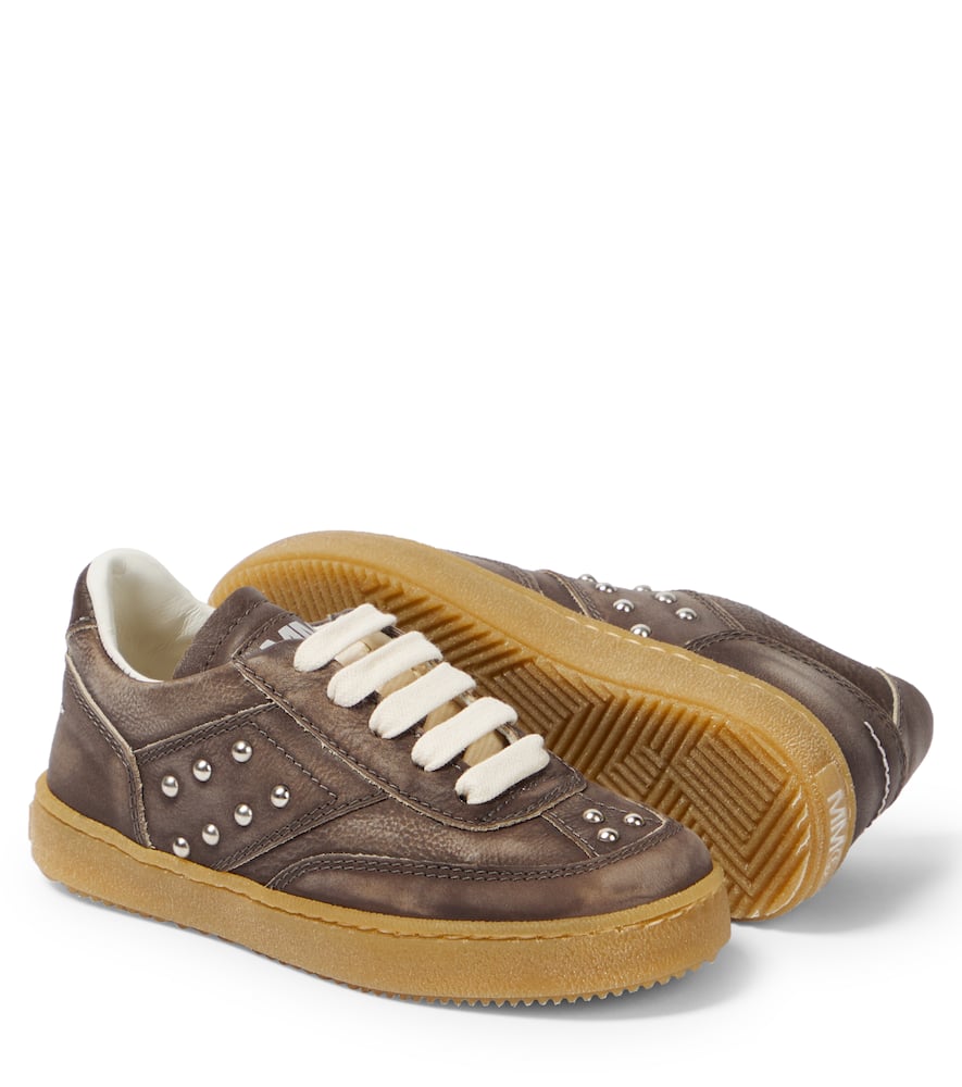 MM6 Maison Margiela Kids Studded Replica sneakers