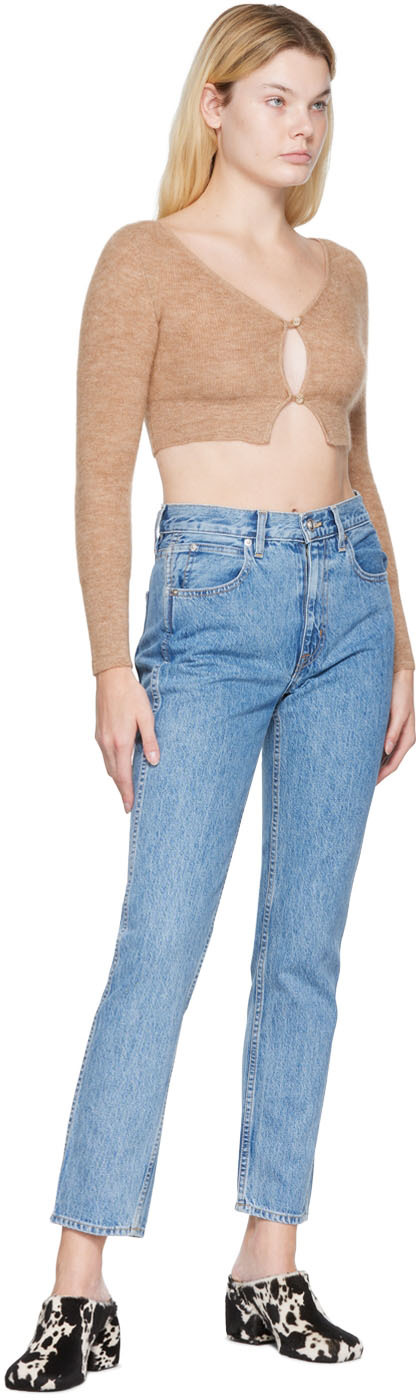 Blue Virginia Slim Denim Jeans