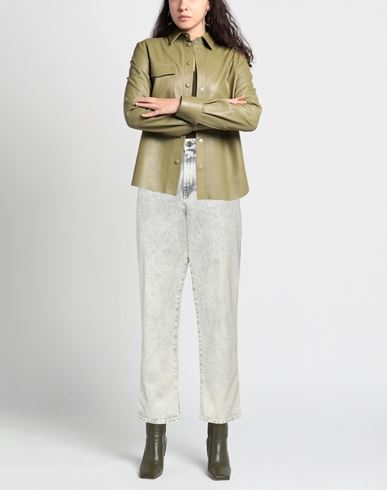 Woman Denim pants Ivory