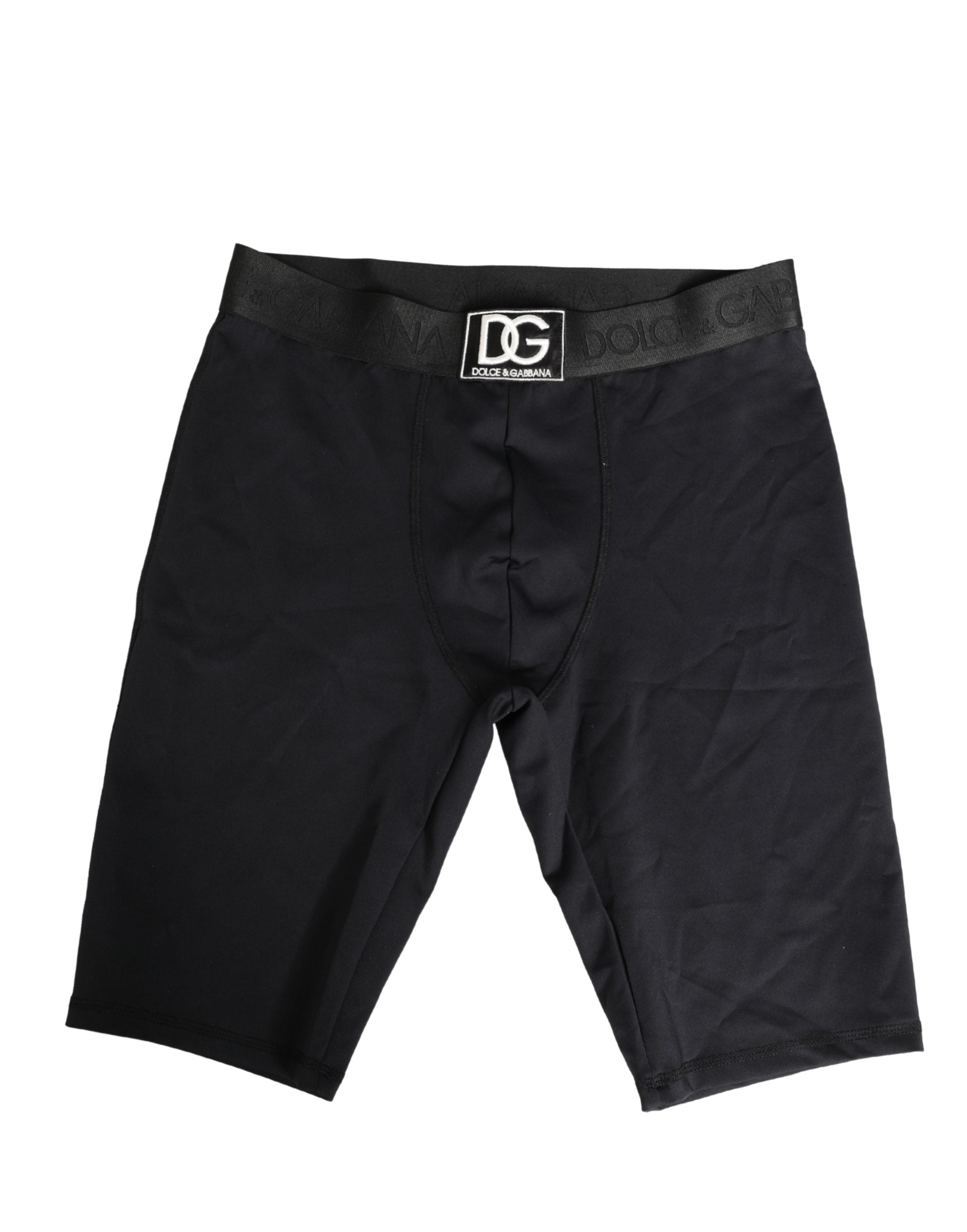 Logo Waistband Boxer Shorts — Black