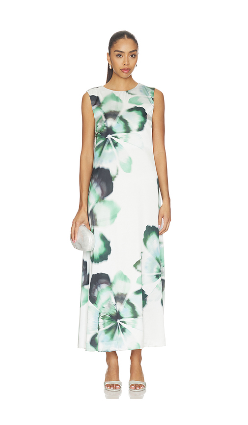 MISA Los Angeles Sylvie Dress in Verdant Anemone. XS also in S, M