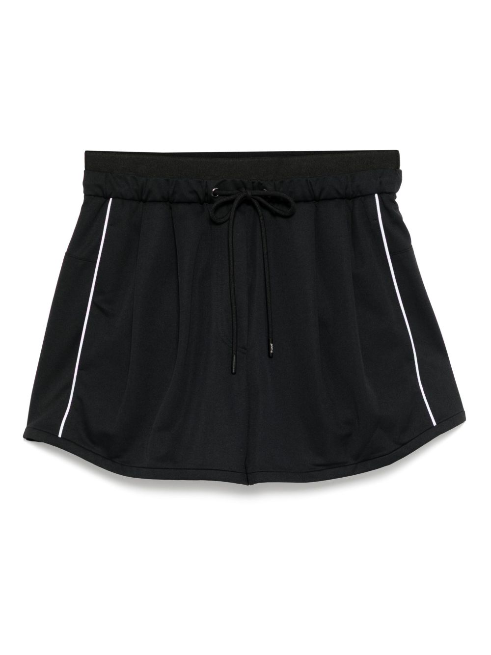 Drawstring swim shorts - Black