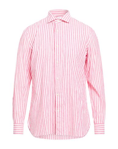 Man Shirt Pink Size 15 ½ Linen, Cotton