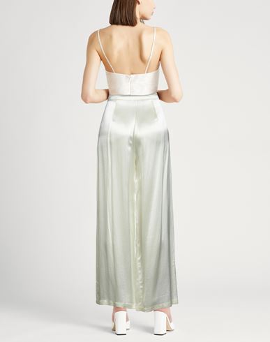 Woman Pants Cream Size 4 Acetate, Viscose