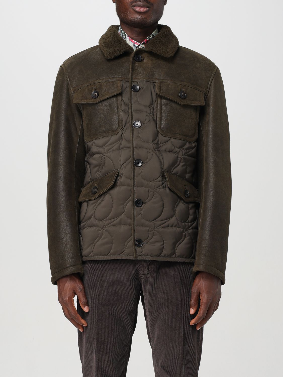 Multi-pocket jacket - Green
