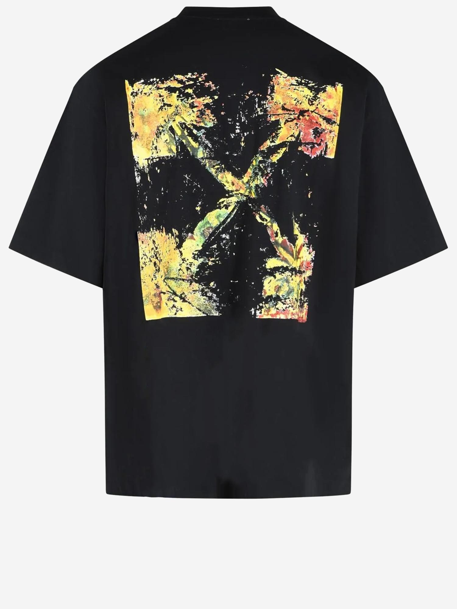 Logo-Print Cotton T-Shirt — Black