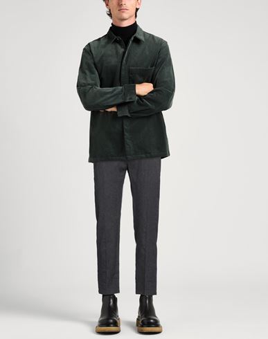 Man Pants Charcoal Size 30 Linen, Cotton, Elastane