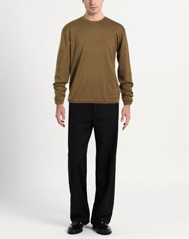Man Sweater Military green Size XXL Viscose, Nylon