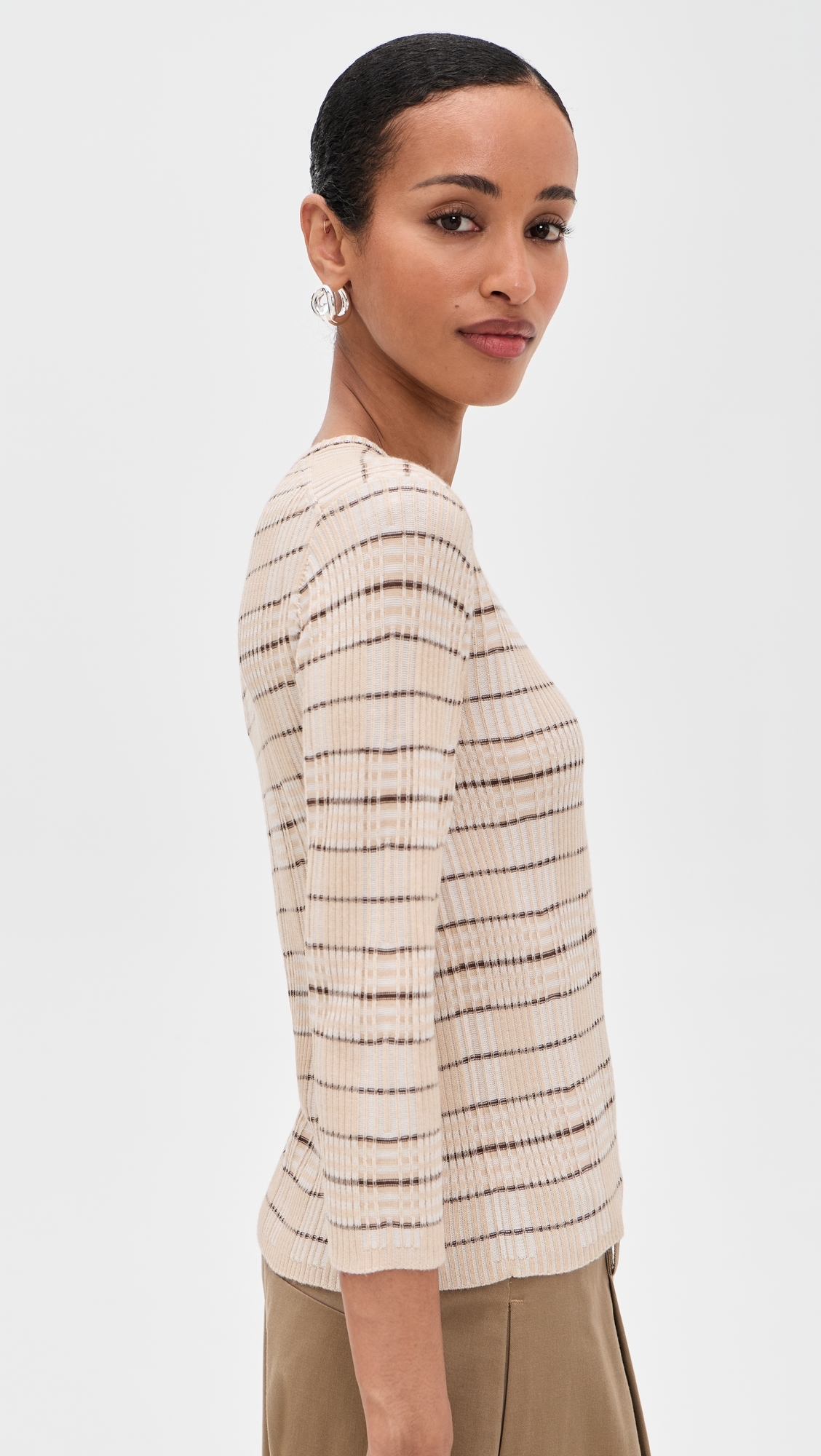 Plaid Pullover Wheatstone Combo