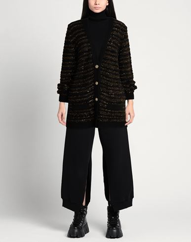 Woman Cardigan Black Size 6 Acrylic, Polyamide, Polyester, Viscose