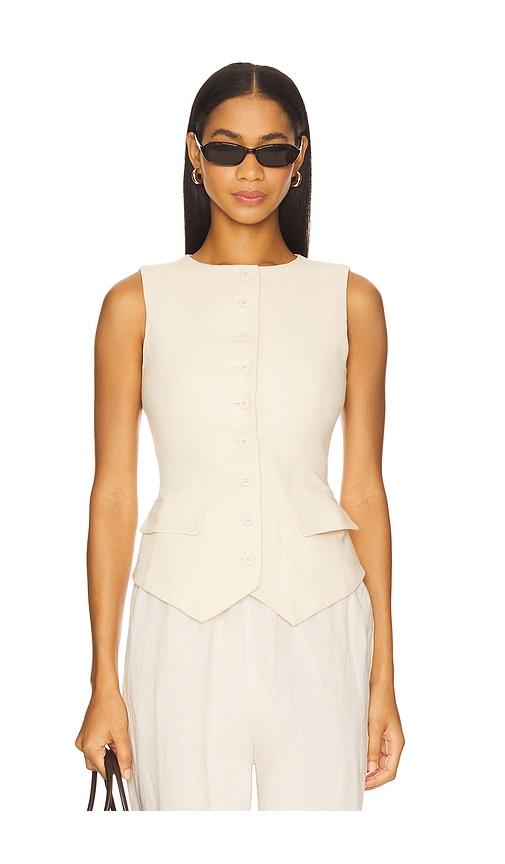 LIONESS Tranquility Top in Ivory. -  XXS also in L, M