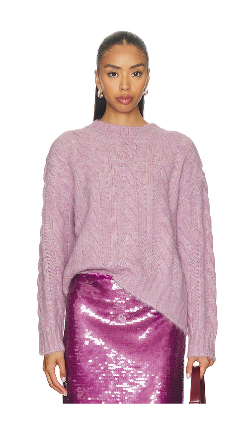 ASTR the Label Violetta Sweater in Lavender. - S also in