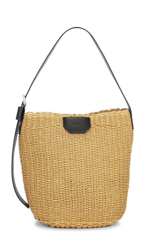 ALLSAINTS Alba Paper Shoulder Bag in Neutra