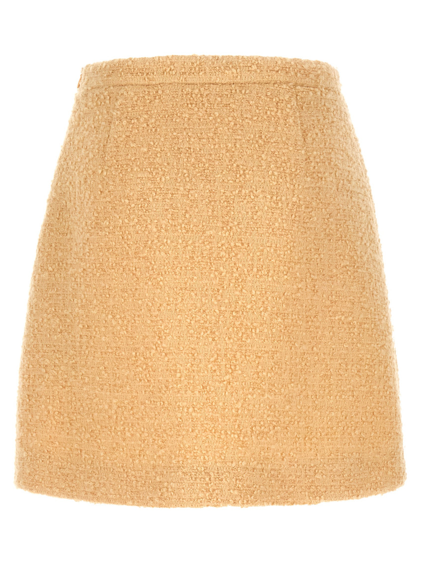 Beige V Gold Skirt