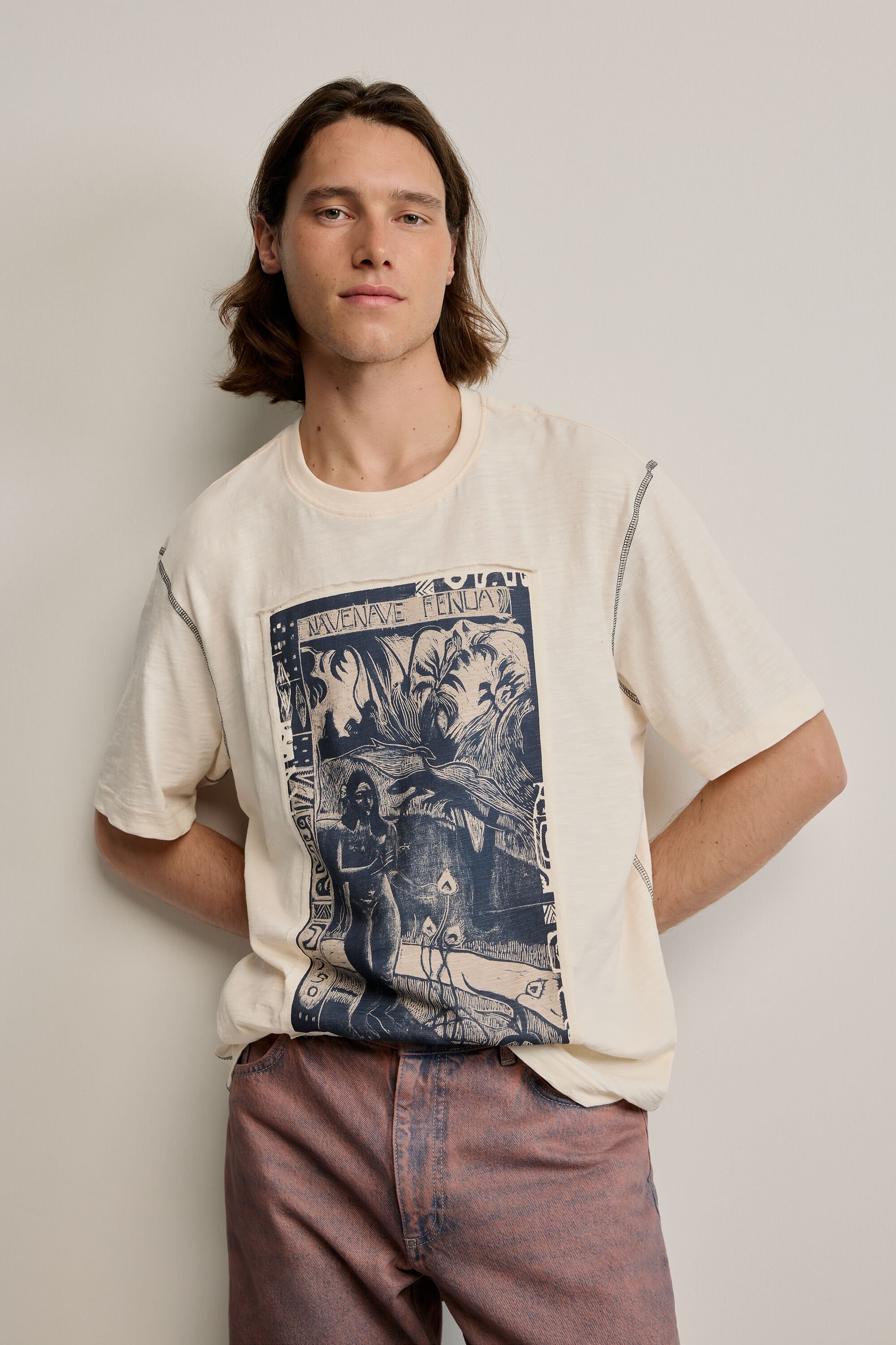 Printed gaugin t-shirt