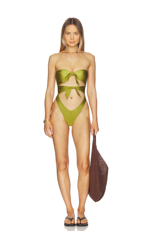 Lovewave The Paloma One Piece in Olive. - M also in L, S, XL