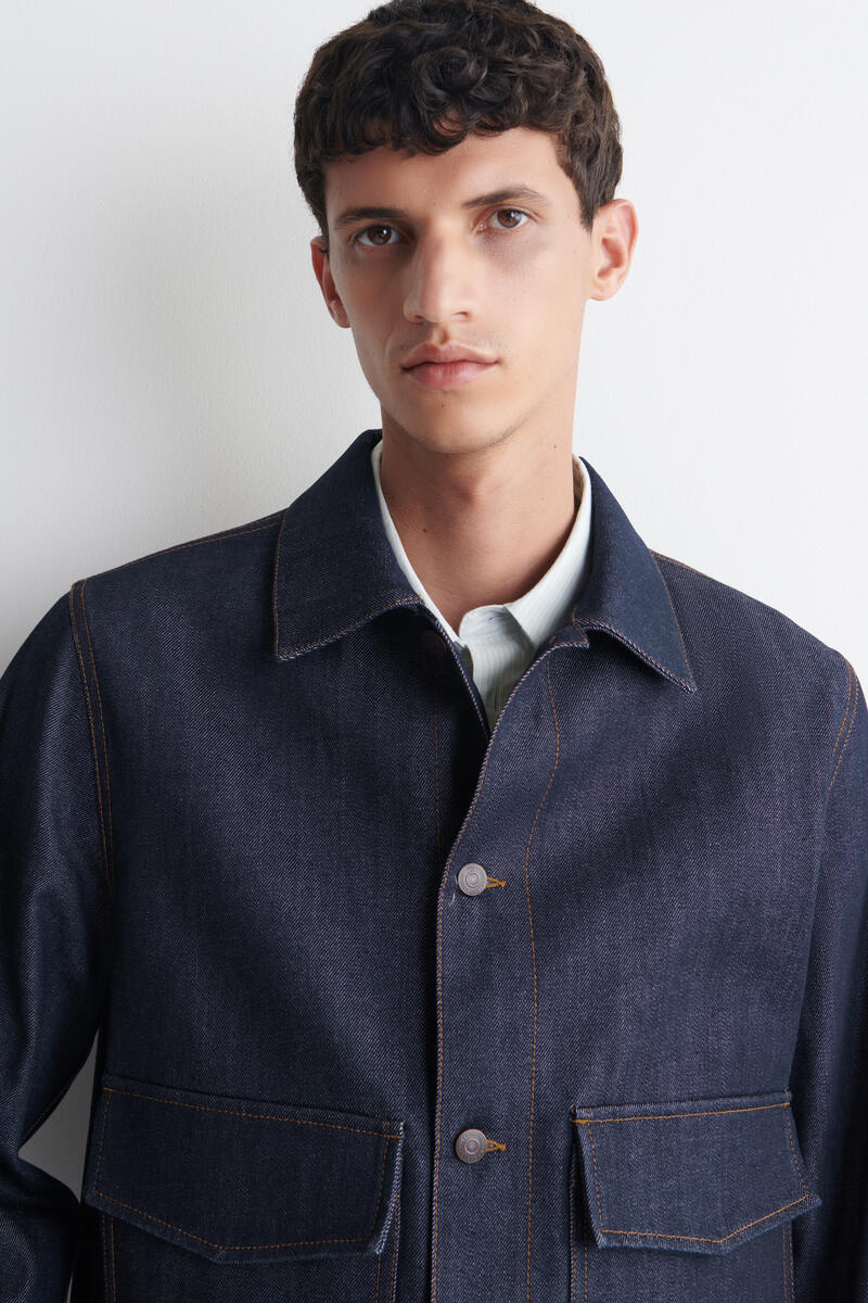 Raw Selvedge Denim Jacket
