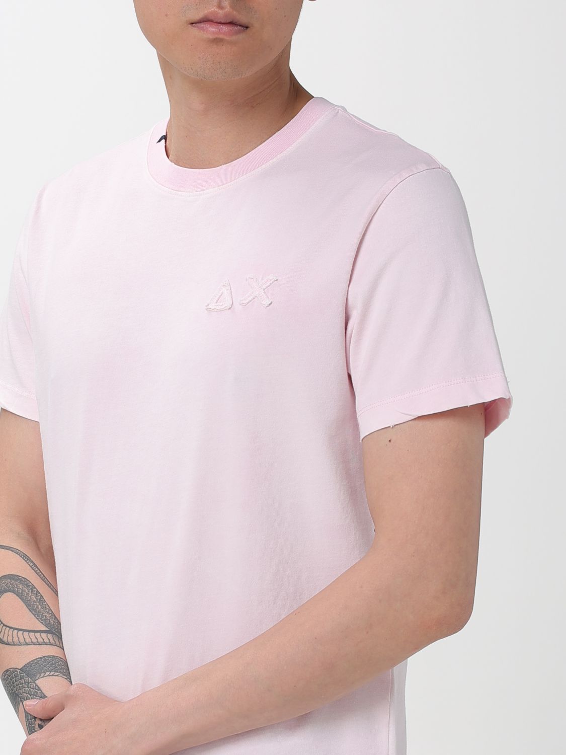 T-Shirt Men color Blush Pink