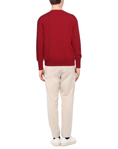 Man Sweater Brick Size 36 Cashmere