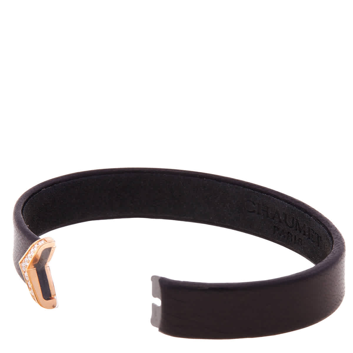 Jeux de Liens Black Leather Bracelet