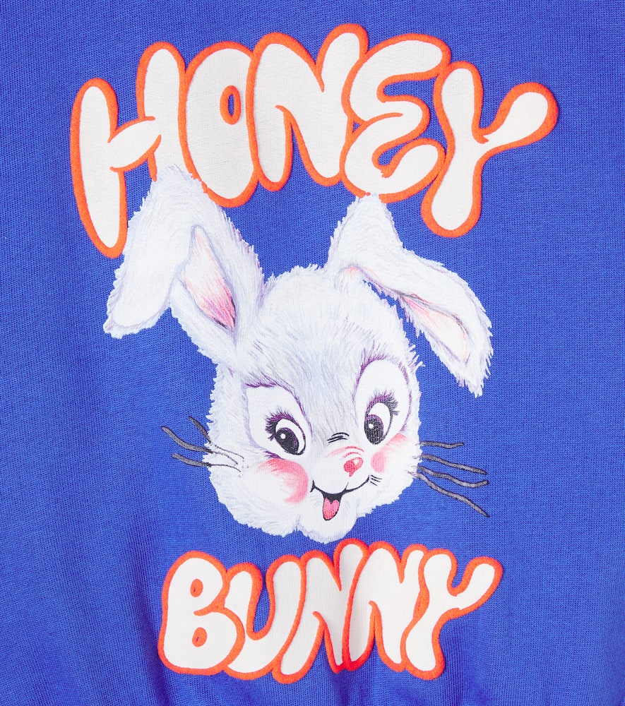 Marge printed cotton jersey sweatshirt