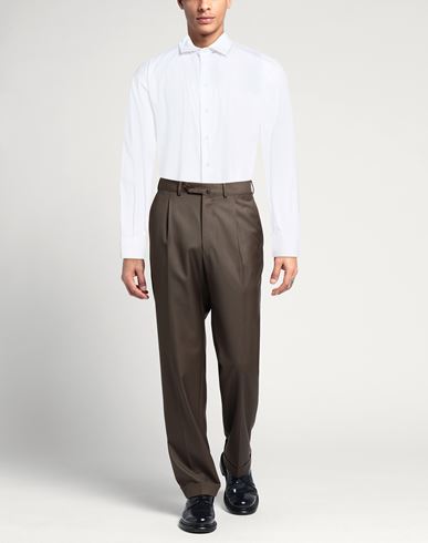 Man Shirt White Size 15 ½ Cotton, Polyamide, Elastane