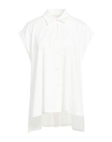 Day By Day Woman Shirt Ivory Size 4 Viscose, Polyamide, Elastane