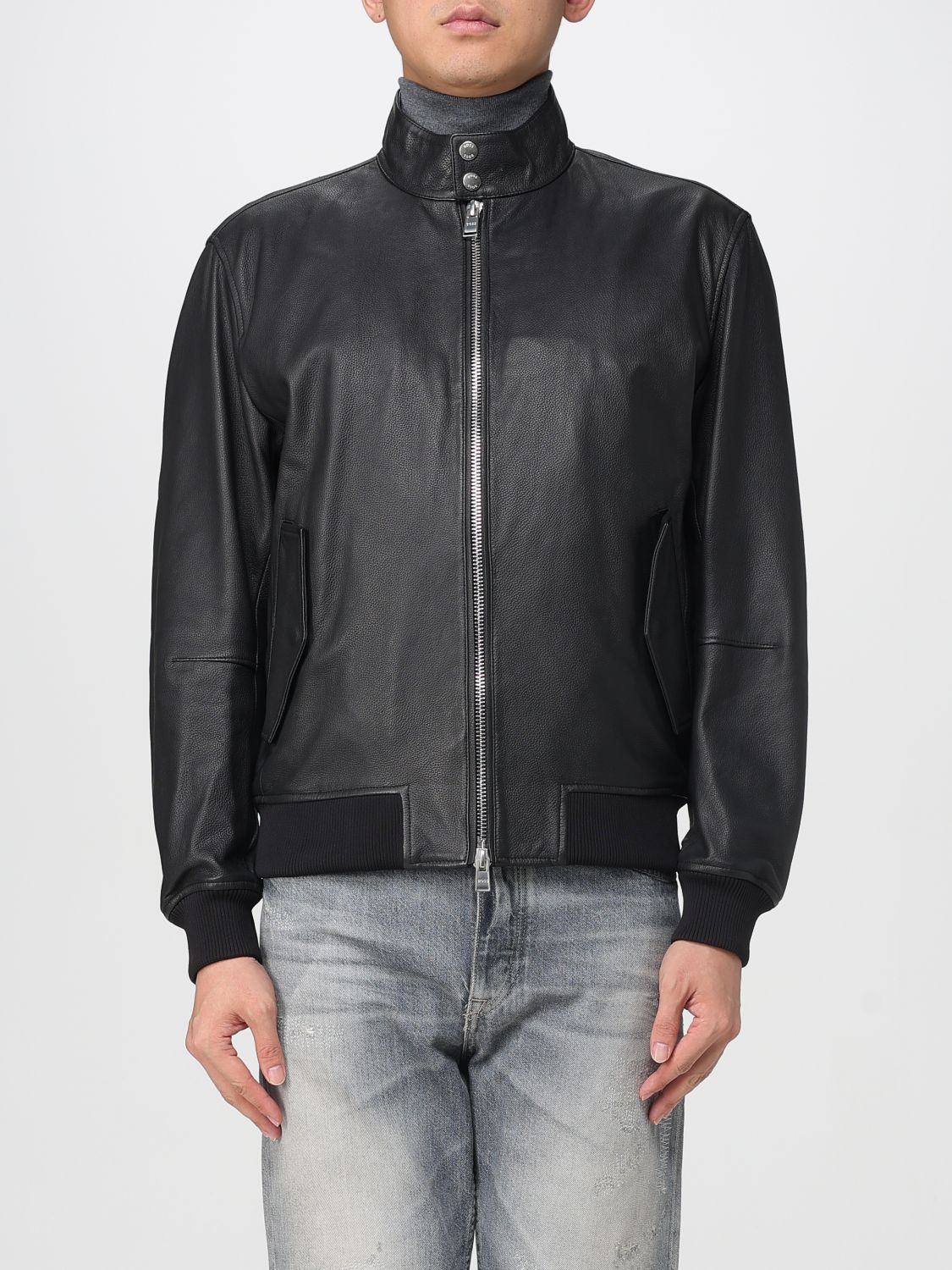 Jacket Men color Black
