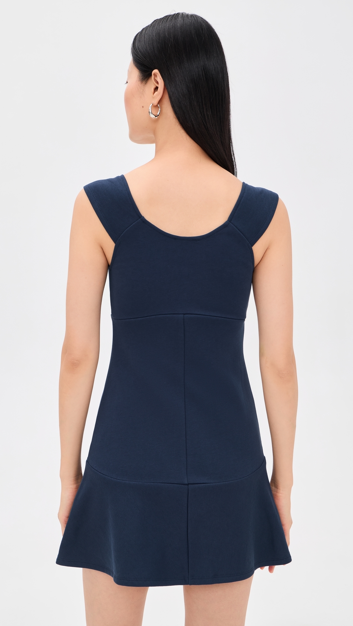 Joni Button Dress Navy