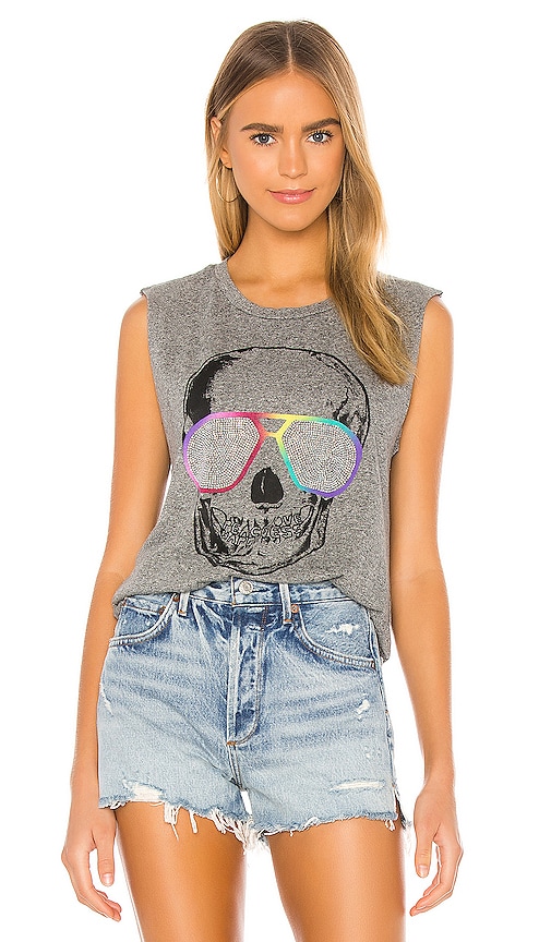 Lauren Moshi TOP KEL in Grey. Größe XS. Also in L, M