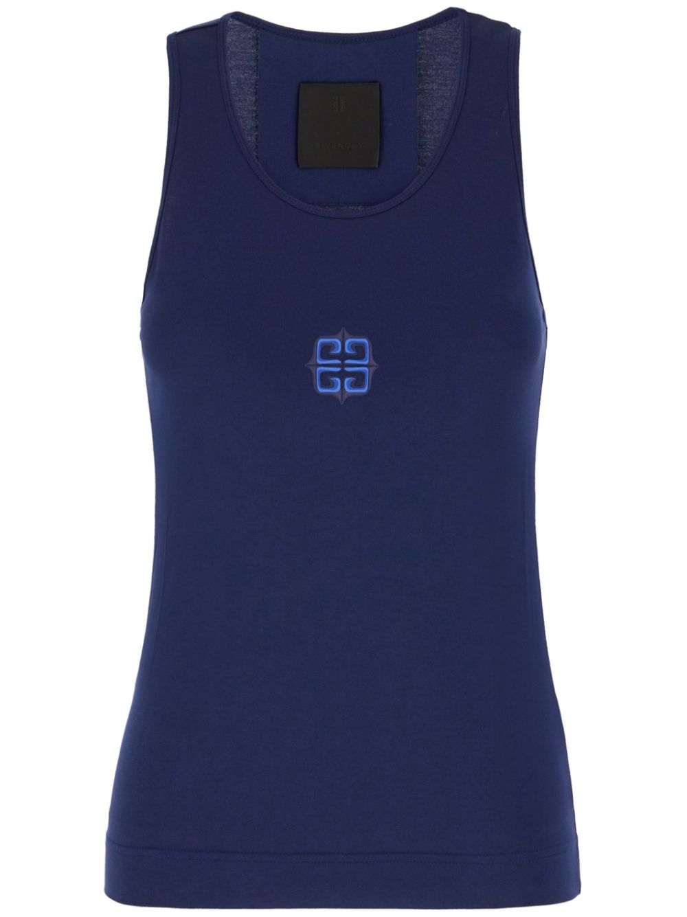 지방시 여성 4G 프린트 탱크 탑 - 블루 BW70CHP6QU